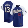Men's Los Angeles Dodgers Gold Trim Vapor Premier Limited Jersey - All Stitched