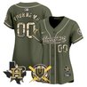 Astros Armed Forces Day Vapor Premier Limited Custom Jersey - All Stitched