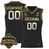 UConn Huskies 2025 Women's National Champions Patch Lightweight Basketball Custom Jersey - All Stitched