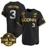 Men's Size - UConn Huskies 2025 Big Eat Women's Final Four Patch Vapor Baseball Jersey - All Stitched