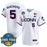 Men's Size - UConn Huskies 2025 Big Eat Women's Final Four Patch Vapor Baseball Jersey - All Stitched