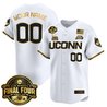 UConn Huskies 2025 Big Eat Women's Final Four Patch Vapor Baseball Custom Jersey - All Stitched