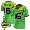 Dough Sr. #16 River Monsters Green Jersey - All Printed