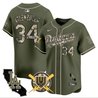 Men's Dodgers Armed Forces Day Vapor Premier Limited Jersey - All Stitched