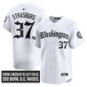 Men's Washington Nationals 'Gothic Capitol Edition' Vapor Premier Limited Jersey - All Stitched