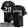 Men's Washington Nationals 'Gothic Capitol Edition' Vapor Premier Limited Jersey - All Stitched