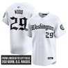 Men's Washington Nationals 'Gothic Capitol Edition' Vapor Premier Limited Jersey - All Stitched