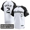 Men's Washington Nationals 'Gothic Capitol Edition' Vapor Premier Limited Jersey - All Stitched