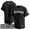 Men's Washington Nationals 'Gothic Capitol Edition' Vapor Premier Limited Jersey - All Stitched