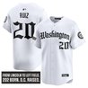 Men's Washington Nationals 'Gothic Capitol Edition' Vapor Premier Limited Jersey - All Stitched