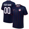 USMNT 2025 Heartbeat Away Stadium Navy Jersey - Printed