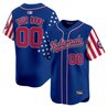 Washington Nationals 2025 Independence Day Vapor Premier Limited Custom Jersey - All Stitched