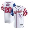 Men's Washington Nationals 2025 Independence Day Vapor Premier Limited Jersey - All Stitched