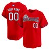 Charleston RiverDogs Red Custom Jersey - All Stitched