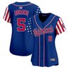 Women's Washington Nationals 2025 Independence Day Vapor Premier Limited Jersey - All Stitched