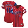 Women's Washington Nationals 2025 Independence Day Vapor Premier Limited Jersey - All Stitched