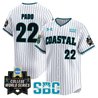 Men's Coastal Carolina Chanticleers 2025 World Series Vapor Premier Limited Jersey - All Stitched
