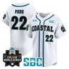 Men's Coastal Carolina Chanticleers 2025 World Series Vapor Premier Limited Jersey - All Stitched