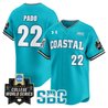 Men's Coastal Carolina Chanticleers 2025 World Series Vapor Premier Limited Jersey - All Stitched