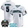 Men's Coastal Carolina Chanticleers 2025 World Series Vapor Premier Limited Jersey - All Stitched