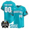 Coastal Carolina Chanticleers 2025 World Series Vapor Premier Limited Custom Jersey - All Stitched
