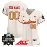 Louisville Cardinals 2025 World Series Vapor Premier Limited Custom Jersey - All Stitched