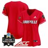 Women's Louisville Cardinals 2025 World Series Vapor Premier Limited Jersey - All Stitched