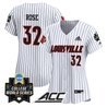 Women's Louisville Cardinals 2025 World Series Vapor Premier Limited Jersey - All Stitched