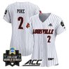 Women's Louisville Cardinals 2025 World Series Vapor Premier Limited Jersey - All Stitched