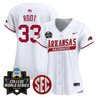 Women's Arkansas Razorbacks 2025 World Series Vapor Premier Limited Jersey - All Stitched