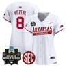 Women's Arkansas Razorbacks 2025 World Series Vapor Premier Limited Jersey - All Stitched