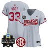 Women's Arkansas Razorbacks 2025 World Series Vapor Premier Limited Jersey - All Stitched