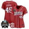 Women's Arkansas Razorbacks 2025 World Series Vapor Premier Limited Jersey - All Stitched