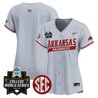 Women's Arkansas Razorbacks 2025 World Series Vapor Premier Limited Jersey - All Stitched