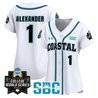 Women's Coastal Carolina Chanticleers 2025 World Series Vapor Premier Limited Jersey - All Stitched