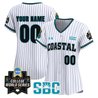 Coastal Carolina Chanticleers 2025 World Series Vapor Premier Limited Custom Jersey - All Stitched