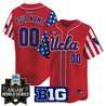 UCLA Bruins 2025 Independence Day Vapor Premier Limited Custom Jersey - World Series Patch - All Stitched