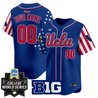 UCLA Bruins 2025 Independence Day Vapor Premier Limited Custom Jersey - World Series Patch - All Stitched