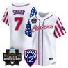 Men's Oregon State Beavers 2025 Independence Day Vapor Premier Limited Jersey - World Series Patch - All Stitched