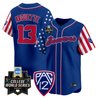 Men's Oregon State Beavers 2025 Independence Day Vapor Premier Limited Jersey - World Series Patch - All Stitched