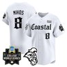 Men's Coastal Carolina Chanticleers 2025 World Series 'Gothic Coastline Edition' Vapor Premier Limited Jersey - All Stitched