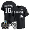 Men's Coastal Carolina Chanticleers 2025 World Series 'Gothic Coastline Edition' Vapor Premier Limited Jersey - All Stitched