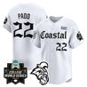 Men's Coastal Carolina Chanticleers 2025 World Series 'Gothic Coastline Edition' Vapor Premier Limited Jersey - All Stitched