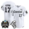 Men's Coastal Carolina Chanticleers 2025 World Series 'Gothic Coastline Edition' Vapor Premier Limited Jersey - All Stitched