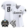 Women's Coastal Carolina Chanticleers 2025 World Series 'Gothic Coastline Edition' Vapor Premier Limited Jersey - All Stitched