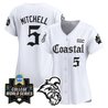 Women's Coastal Carolina Chanticleers 2025 World Series 'Gothic Coastline Edition' Vapor Premier Limited Jersey - All Stitched