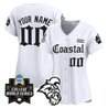 Coastal Carolina Chanticleers 2025 World Series 'Gothic Coastline Edition' Vapor Premier Limited Custom Jersey - All Stitched