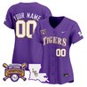 LSU Tigers 2025 College World Series Champions Vapor Premier Limited Custom Jersey - All Stitched