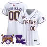 LSU Tigers 2025 College World Series Champions Vapor Premier Limited Custom Jersey - All Stitched