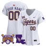 LSU Tigers 2025 College World Series Champions Vapor Premier Limited Custom Jersey - All Stitched
